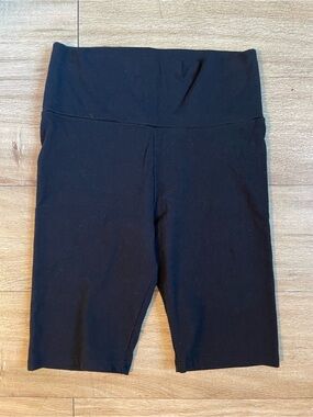 Rue21 Black High Waist Biker Shorts